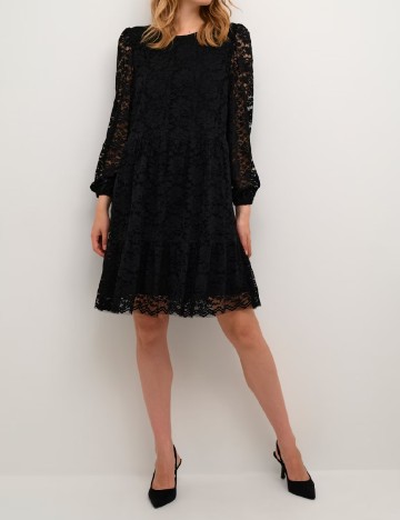 Rochie scurta Cream, negru