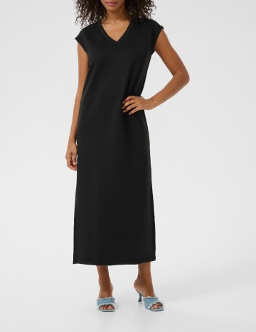 Rochie lunga Kaffe, negru