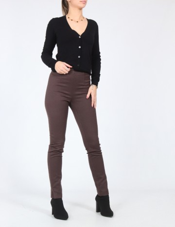 Pantaloni Zara, maro