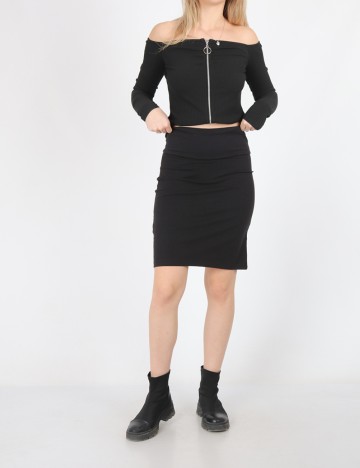 Fusta Indiska, negru