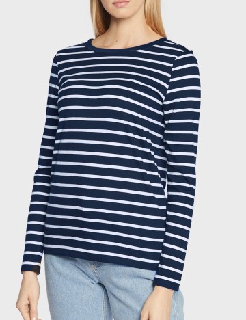 Bluza TRIANGLE, bleumarin