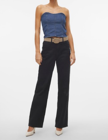 Top Vero Moda, albastru