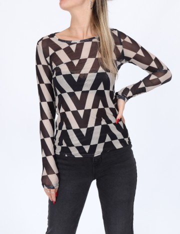 Bluza SisterS point, maro