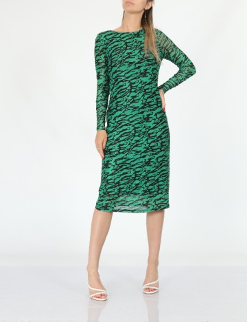 Rochie medie SisterS point, verde