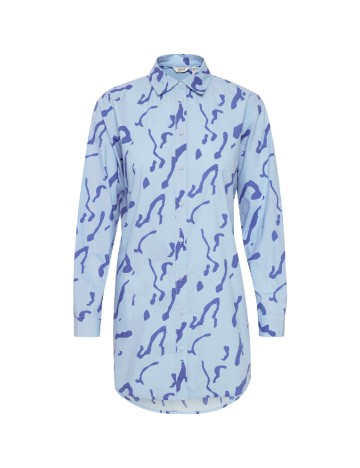 Camasa Oversize b.young, albastru