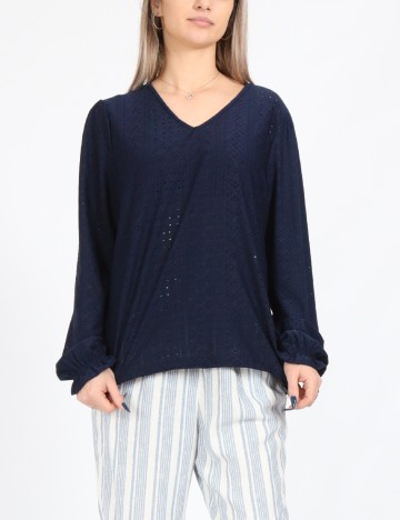 Bluza Cream, bleumarin