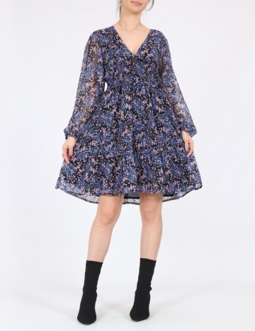 Rochie scurta Bolongaro Trevor, mix culori