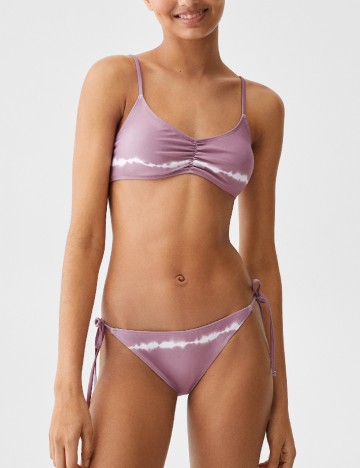 Costum de baie Mango Teen, mov