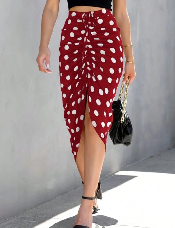 Fusta SHEIN, visiniu