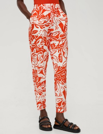 Pantaloni s.Oliver, portocaliu