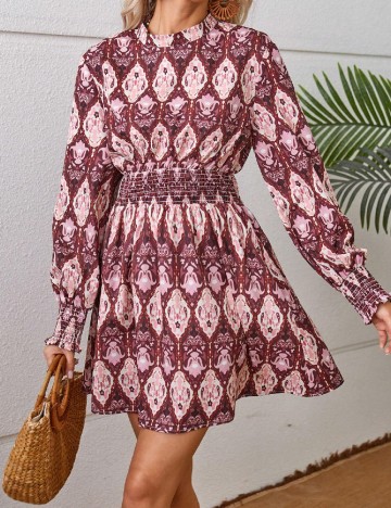 Rochie scurta SHEIN, visiniu