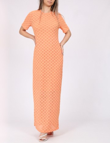 Rochie lunga Vero Moda, portocaliu