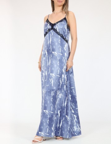 Rochie lunga Vero Moda, albastru