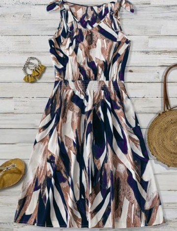 Rochie scurta SHEIN CURVE, mix culori