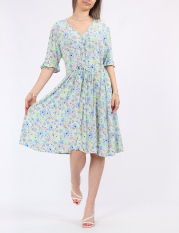 Rochie scurta Pieces, mix culori