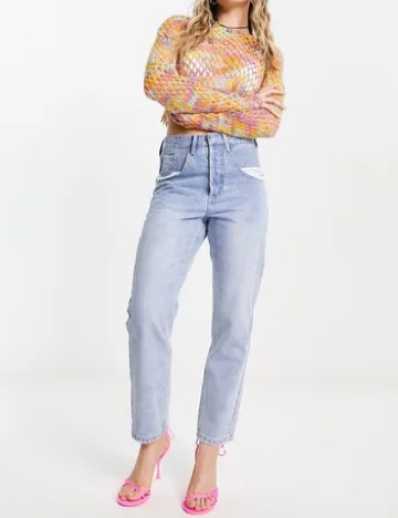 Blugi Signature 8, albastru