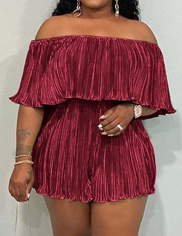 Salopeta SHEIN, visiniu