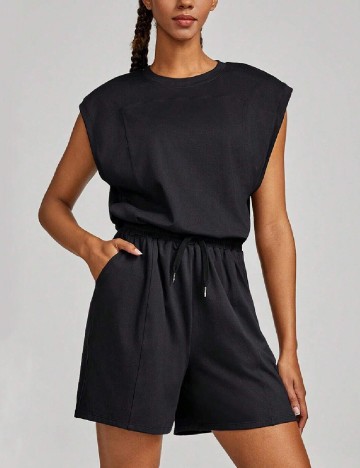 Salopeta SHEIN, negru