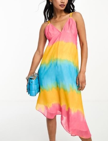 Rochie medie ASOS, mix culori