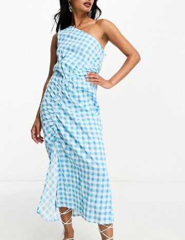 Rochie medie ASOS, albastru