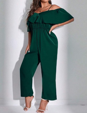 Salopeta SHEIN CURVE, verde