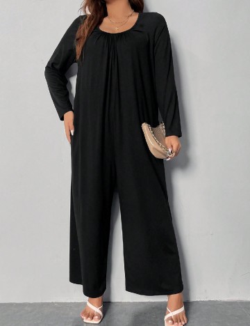 Salopeta SHEIN CURVE, negru