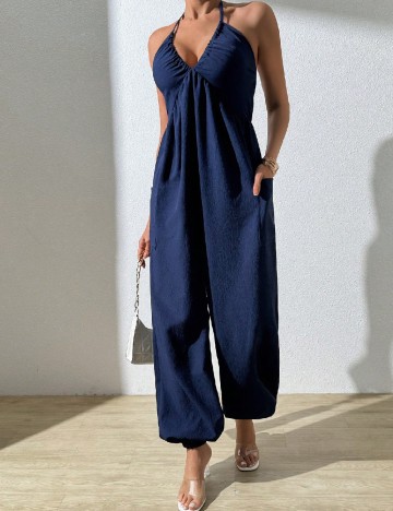 Salopeta SHEIN, bleumarin