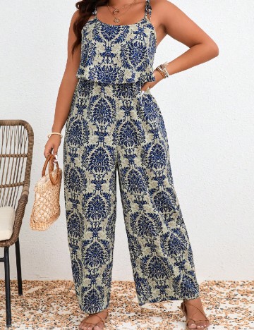 Salopeta SHEIN CURVE, mix culori