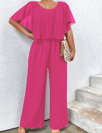 Salopeta SHEIN CURVE, roz