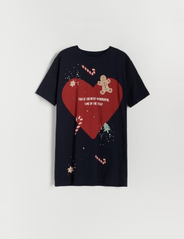 Rochie de noapte Reserved, bleumarin