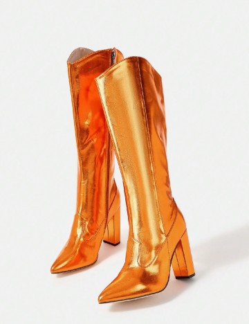 Cizme SHEIN, portocaliu