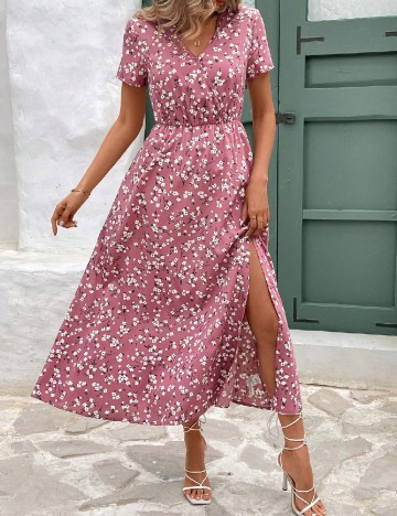 Rochie medie SHEIN, roz