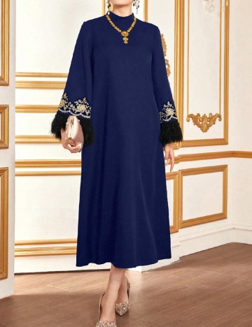 Rochie medie SHEIN, albastru