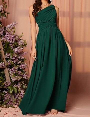 Rochie lunga SHEIN, verde