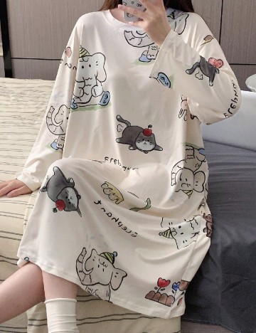 Rochie de noapte SHEIN, mix culori