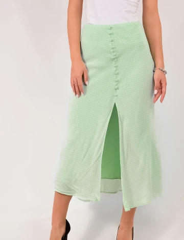 Fusta Zara, verde deschis, L