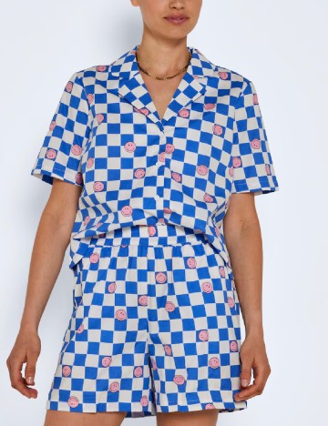 Camasa Noisy May, albastru, XS