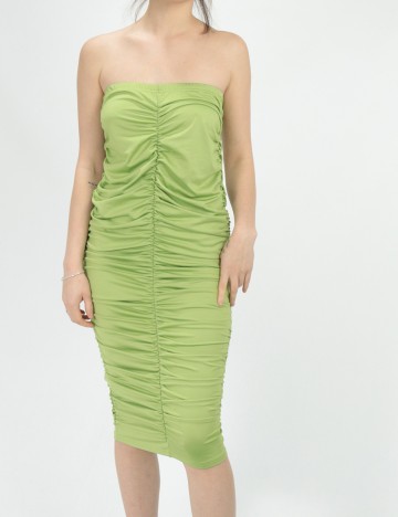 Rochie scurta SHEIN, verde, M