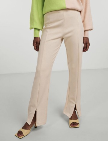 Pantaloni Y.A.S, crem, S