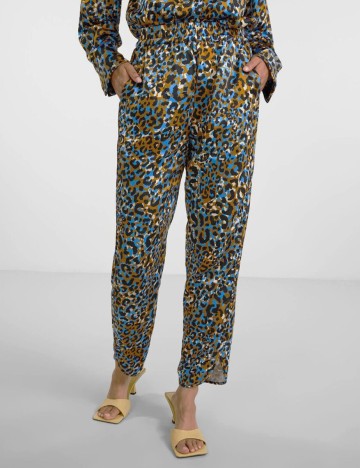Pantaloni Y.A.S, animal print, S