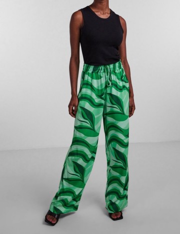 Pantaloni Y.A.S, verde, S