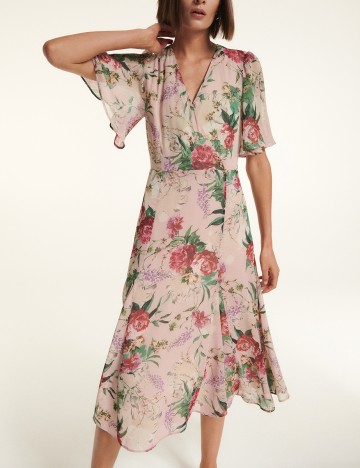 Rochie medie Reserved, floral, 36