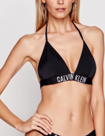 Sutien de baie Calvin Klein, negru