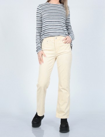 Pantaloni American Eagle, galben
