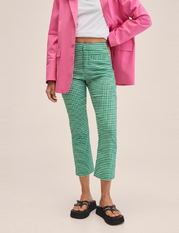 Pantaloni Mango, verde