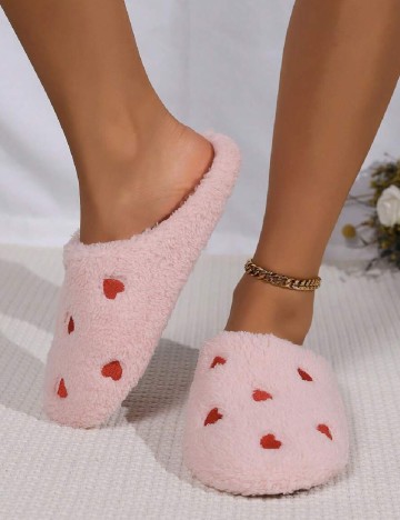Papuci de Casa SHEIN, roz