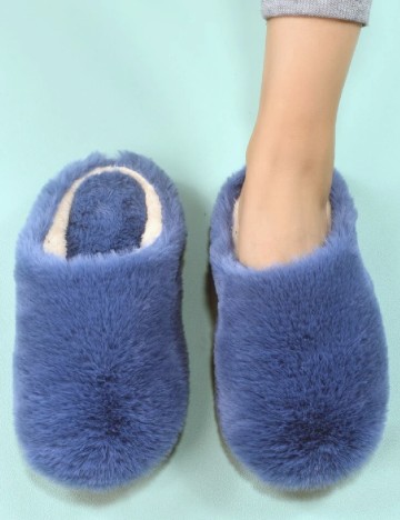 Papuci de Casa SHEIN, albastru