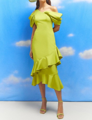 Rochie medie Coast, verde