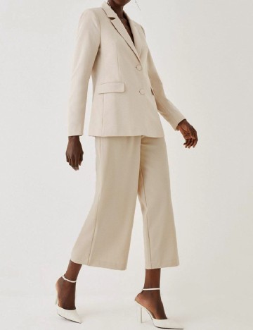 Pantaloni Coast, crem