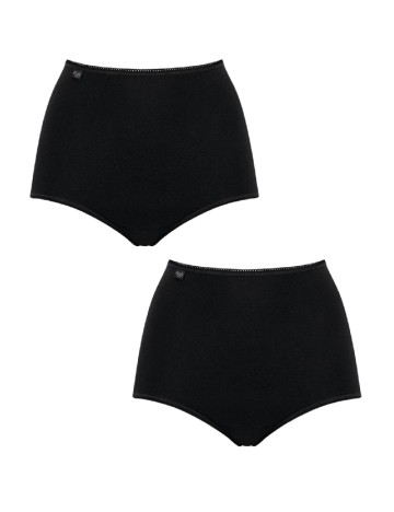 Set chiloti 2 perechi Sloggi by Triumph, negru